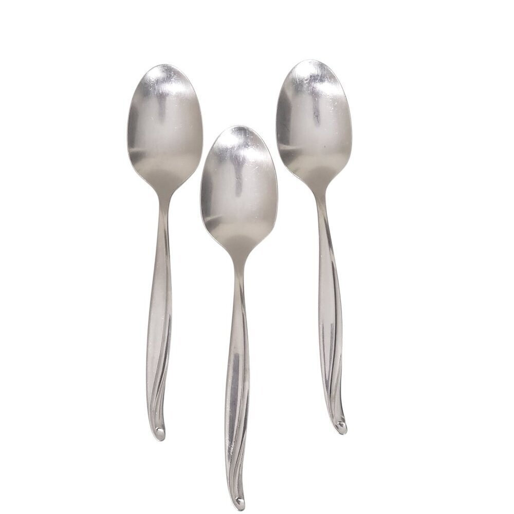 Rogers Oneida Surf Maid-Cabana Tea Spoons - 3 Pcs